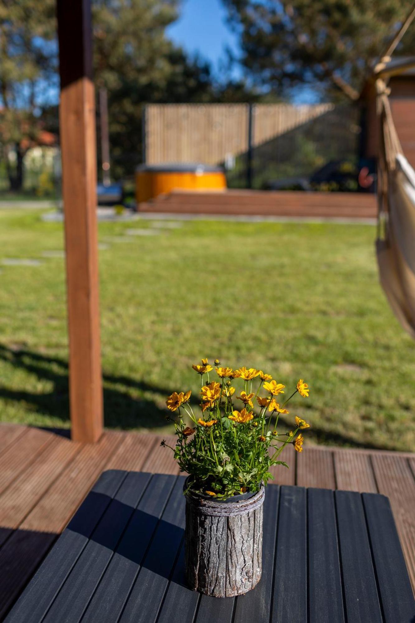 Westfalowachatka Domek Z Jacuzzi Sasino Luaran gambar